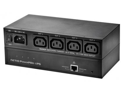 NETIO PowerPDU 4PS, 4x C13, 1x LAN, web, open API