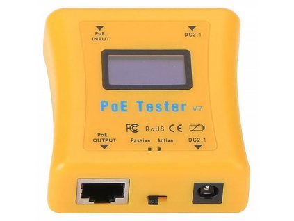 POE-T-G2 Univerzálny PoE tester Gen2, 802.3af/at
