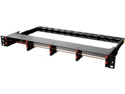 FIBRAIN XPS00, Patchpanel HD, 1U, 19", modulárny, tienený, neosadený