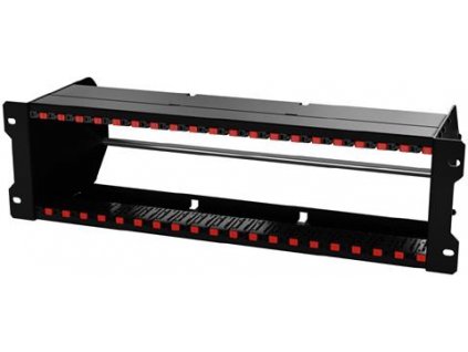 FIBRAIN XFS00, Patchpanel HD, 3U, 19", modulárny, tienený, neosadený