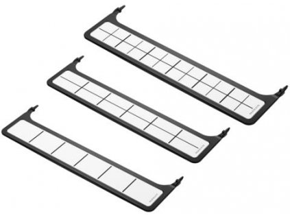 FIBRAIN XL00 (3-PACK), Popisy štítkov pre patchpanel HD (6-port, 12-port, 24-port)