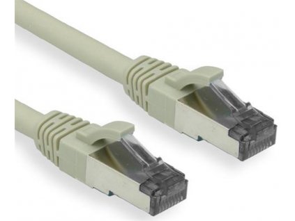 OXnet patch kábel CAT5E, FTP, PVC, AWG24, 100MHz, 3m, šedý