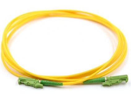 FIBRAIN Optický patchcord E2000/APC - E2000/APC 30m, Gold, 1.8mm, simplex, SM, G657A1