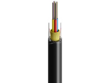 FIBRAIN MAR-FM, Optický kábel, 12-vlákno, ESM, 2T6F, PE, 7,2mm, G.657A1