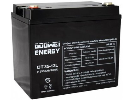 Goowei Olovená batéria 12V 45Ah, AGM, T1