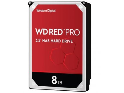 WD, HDD 8TB Red 3,5", SATAIII, 7200 RPM, 64MB