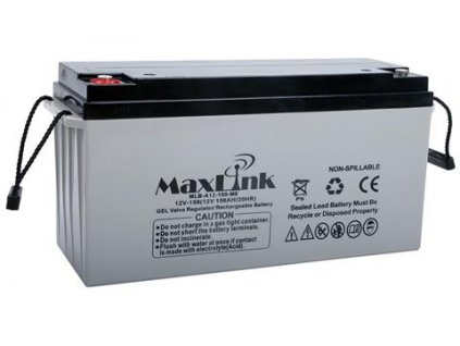 MaxLink Olovená batéria 12V 150Ah, AGM, M8