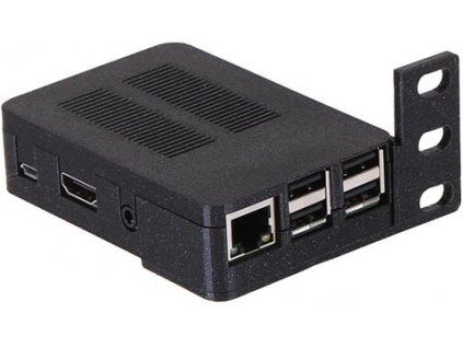 Raspberry Pi 3B+ UniFi Controller, čierny, rackmount
