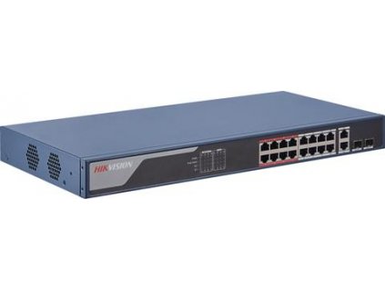 Hikvision DS-3E1318P-EI PoE Smart switch, 16x PoE, 230W