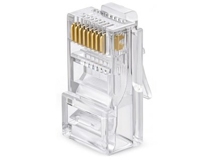 WIREX (100ks) sieťový konektor RJ45 UTP, CAT5E, drôt