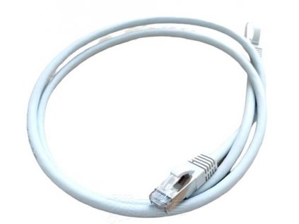 WIREX patch kábel CAT5E, FTP, LSOH, 100MHz, 1m, šedý