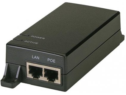 MaxLink MAXPI15, Gigabitový PoE injektor, 802.3af, 48V, 15,4W