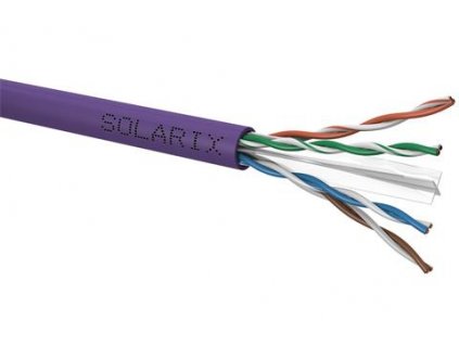 SOLARIX (100m) kábel CAT6, UTP, LSOH 250MHz, Dca