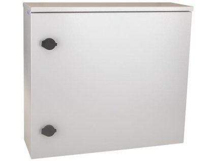 Rozvádzač 3U, 19" IP65, 550x170mm, závesný, plechové dvere