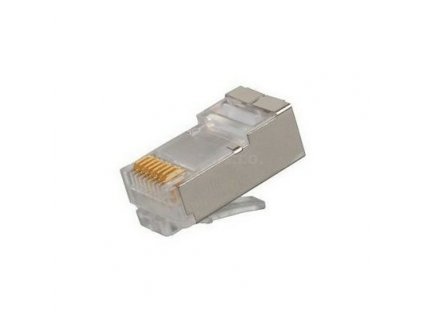 Konektor RJ45 FTP tienený Cat5e pre drôt Solarix obrázok 1 | Wifi shop wellnet.sk