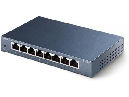 TP-LINK TL-SG108, Switch, 8x GLAN, kovový