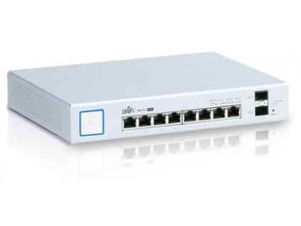 Ubiquiti US-8-150W, UniFi switch, 8x GLAN, 2x SFP, PoE