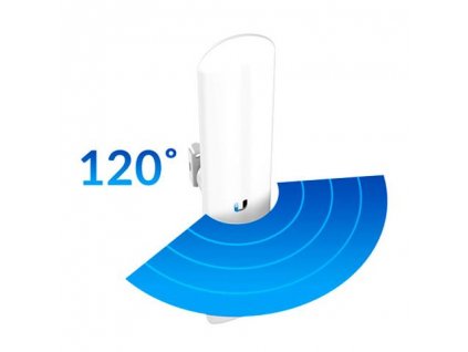 Ubiquiti LAP-120, LiteAP, 5GHz, AC866, 1x GLAN, 16 dBi, 25 dBm, 120° Sector