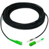 OPTIX Optický patchcord SC/APC - SC/APC-PUSH 20m, 3mm G.657A2, simplex, outdoor