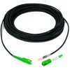 OPTIX Optický patchcord SC/APC - SC/APC-PUSH 90m, 3mm G.657A2, simplex, outdoor