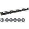 19" patch panel Solarix 24 x RJ45 CAT6 UTP 350 MHz černý 1U SX24-6-UTP-BK obrázok | Wifi shop wellnet.sk