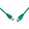 SOLARIX patch kabel CAT6 UTP PVC 1m zelený snag-proof obrázok | Wifi shop wellnet.sk