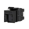 MULTIPACK 24 ks - rychlozařezávací keystone Solarix CAT6 UTP RJ45 černý pro kleště obrázok | Wifi shop wellnet.sk