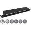 19" patch panel Solarix 24 x RJ45 CAT5E STP 1U SX24-5E-STP-BK-N obrázok | Wifi shop wellnet.sk
