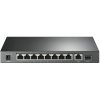 TP-Link TL-SG1210P 8xGb POE+ 63W,1xGb RJ45 nonPOE,1xSFP,desktop switch,kov.tělo image 2 | Wifi shop wellnet.sk