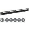 19" patch panel Solarix 24 x RJ45 CAT5E UTP 150 MHz černý 1U SX24-5E-UTP-BK obrázok | Wifi shop wellnet.sk