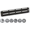 19" patch panel Solarix 48 x RJ45 CAT6 UTP 350 MHz černý 2U SX48-6-UTP-BK obrázok | Wifi shop wellnet.sk