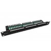 19" Patch panel Solarix 24xRJ45 CAT5E UTP vyvazovací lišta obrázok | Wifi shop wellnet.sk