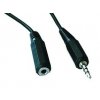 Kabel prodloužovací jack 3,5mm M/F, 1,5-2 m audio obrázok | Wifi shop wellnet.sk