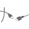 Gembird USB 2.0 extension cable, 0.75 m, black obrázok | Wifi shop wellnet.sk