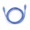 Kabel USB A-A 1,8m USB 3.0 prodlužovací, modrý image 1 | Wifi shop wellnet.sk
