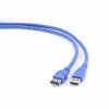 Kabel USB A-A 1,8m USB 3.0 prodlužovací, modrý obrázok | Wifi shop wellnet.sk