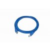 Kabel USB A-A 3m USB 3.0 prodlužovací, modrý obrázok | Wifi shop wellnet.sk