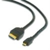 Kabel HDMI-HDMI micro 1,8m, 1.3, M/M stíněný,zl.,č obrázok | Wifi shop wellnet.sk