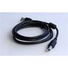 Kabel USB A-B 3m 2.0 HQ s ferritovým jádrem obrázok | Wifi shop wellnet.sk