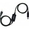 PremiumCord USB 2.0 repeater a propojovací kabel A/M-B/M 10m obrázok | Wifi shop wellnet.sk