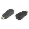 PremiumCord převodník HDMI na VGA miniaturní provedení se zvukem a napájecím konektorem obrázok | Wifi shop wellnet.sk
