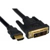 PremiumCord Kabel HDMI A - DVI-D M/M 3m obrázok | Wifi shop wellnet.sk