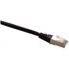 Patch cord FTP cat5e 0,25M černý obrázok | Wifi shop wellnet.sk