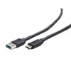 Kabel CABLEXPERT USB 3.0 AM na Type-C kabel (AM/CM), 1,8m, černý obrázok | Wifi shop wellnet.sk