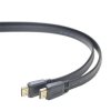 PremiumCord HDMI High Speed + Ethernet plochý kabel, zlacené konektory, 3m obrázok | Wifi shop wellnet.sk