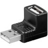 PremiumCord USB redukce A-A, Male/Female 90° obrázok | Wifi shop wellnet.sk