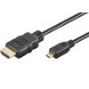PremiumCord Kabel HDMI A - HDMI micro D, 1m obrázok | Wifi shop wellnet.sk