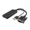 PremiumCord převodník VGA + audio na HDMI, 10cm kabel obrázok | Wifi shop wellnet.sk