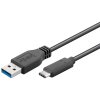 PremiumCord USB-C/male - USB 3.0 A/Male, černý, 2m obrázok | Wifi shop wellnet.sk