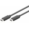 PremiumCord USB-C/male - USB-C/male, černý, 1m obrázok | Wifi shop wellnet.sk